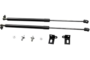 JINGLINGKJ JINGLING Motorhaubenstreben für Mustang (S550) 6. 2015-2023 NICHT FÜR LEICHTGEWICHTIGE ALUMINIUM-HAUBE Motorhauben-Gasdämpfer-Hebestützen Modifizieren Kein Bohren