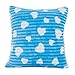 Produktbild URSING Kissenhülle Plüsch Kissen Sofa Taille Wurf Kissenbezug Home Decor Kordsamt Kissenbezüge Weich Bequem Bettwäsche Kopfkissenbezug Für Autos Wohnzimmer Schlafzimmer Dekor (Blau)