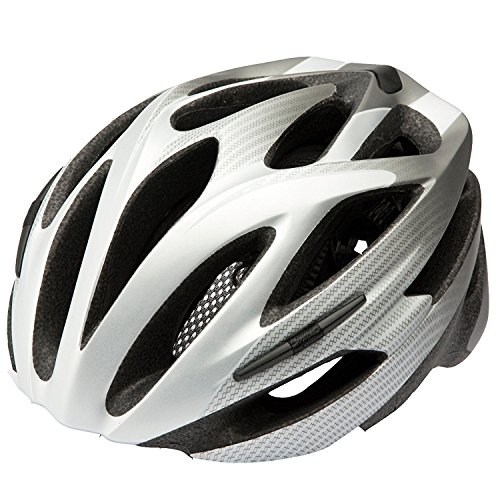 Preisvergleich Produktbild Fahrradhelm Cratoni Pacer silver-anthracite matt