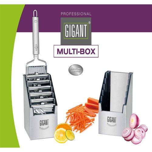 4-fach Gigant Hobel mit Multi-Box 5 Einsätze - 4
