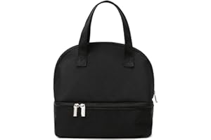 FIACVRS Breast Milk Cooler Bag - Baby Bottle Thermal Bag Warmer, Suitable for Transporting Breast Milk (Black)