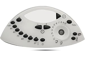 PIESSEONLINE - Mascherina Bimby TM31 Compatibile - Facile da Installare - Completa di Tasti - Protegge il Robot da Cucina da Schizzi e Umidità - Aderenza Perfetta, Stabile e Resistente