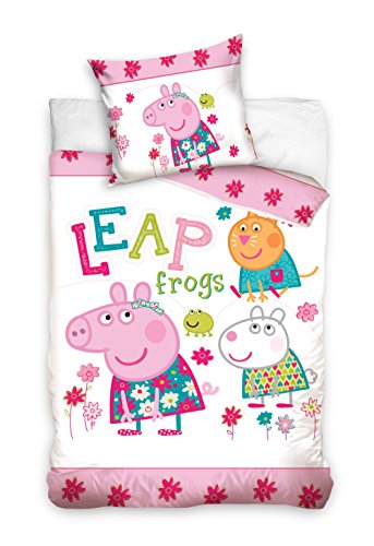 Peppa Wutz Bettwäsche Leap Frogs