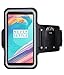 Price comparison product image Cover Kingz OnePlus 5T Fitness Sports Armband Jogging Case Holder with Key Holder Black Sports Gym Jogging Armband Case Running Pouch Running Case Pouch