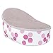 Baby Bean Bag in Pink Spotty Design