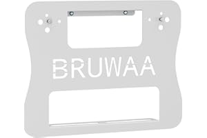 bruwaa Wandhalterung inklusive Kabelmanagement für AVM FritzBox Router 7590 7590 AX 6660 Cable 7530 5530 8850 6850 6660 6890 7490