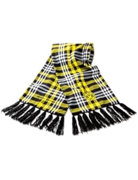 BVB-Schal kariert (schwarz/gelb/weiß)