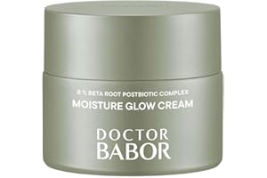 ‎BABOR DOCTOR BABOR Microbiomic Moisture Glow Cream (50 ml) – vegane Feuchtigkeitscreme mit Rote Beete Komplex und Hyaluronsäure – professionelle Gesichtspflege für intensive Feuchtigkeit