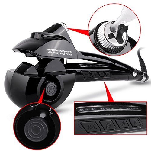 ARINO Dampf Haar Anion Lockenstab Steamer Curler Lockendreher Auto-Lockenstab Lockenmaschine für Haarstying Trend Muttertagsgeschenke - 8