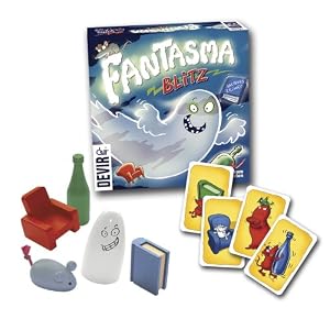 Devir – Fantasma Blitz, Juego de mesa, Juegos de Mesa 8 años, Juego de Cartas, Juego para Fiestas (BGBLITZ)
