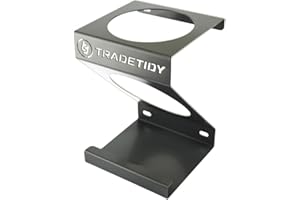 Tradetidy Big Wipes Support de rangement pour accessoires de van, idéal pour atelier, van et garage, bords arrondis pour plus de sécurité, fabriqué en acier super résistant de 1,5 mm, diamètre du trou