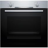 Bosch, Oven, Series 2, 5 Heating Modes, Black, HBA510BR4 | Easy to use and with essential functions for your daily recipes.