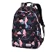 Produktbild LHJ Schultasche, 14-zoll-15,6-Zoll-computerrucksack, Verschleißfest Und Wasserdicht, Geeignet Für Campus-Studenten Und Paare,Black,42 * 29 * 14cm
