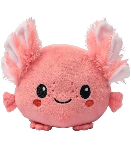 Wild Republic Cuddlekins Axolotl Plüschtier, 20 Cm – Aus Recycelten Materialien, Niedlich & Realistisch