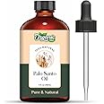 Organic Zing Palo Santo (Bursera graveolens) Oil | Pure & Natural Essential Oil for Aroma, Diffusers, Skincare & Hair care - 118ml/3.99fl oz