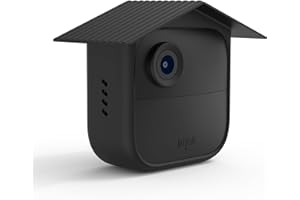 HOLACA Silikonhülle kompatibel mit Blink-Kamera Outdoor 4, wasserdicht, weich, langlebig (Kamera Nicht enthalten), 1 Stück Silikonhülle, Schwarz