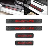 *Verpackung: 4x kohlefaser aufkleber + 1x kleine kunststoffschaber