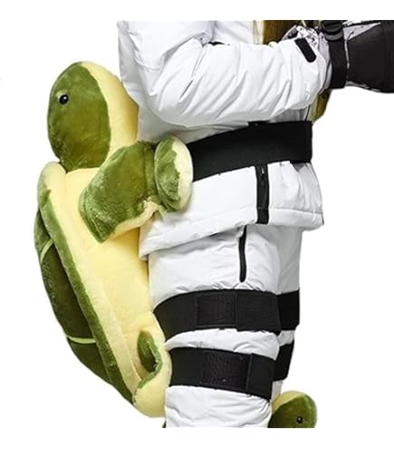 Skibeschermingsuitrusting voor kinderen, dames en heren, schildpad