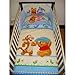 Disney Winnie & Tigger Bedding Set for Cot or Cotbed Blue (Cotbed - 140 x 70cm)