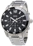 Hugo Boss Herren-Armbanduhr XL Chronograph Quarz Edelstahl 1512806