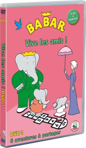 couverture de : Babar - vive les amis ! - vol 1 - dvd amaray