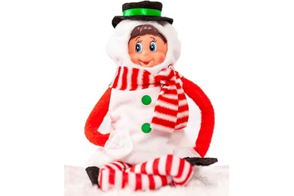 Elf Behaving Badly Naughty Christmas Costume de lutin pour garçon et fille avec surprise espiègle
