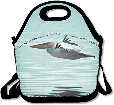 Reusable Insulated Lunch Bag Tote Soft Cooler Carry Bag For Women,Girls Pelican
