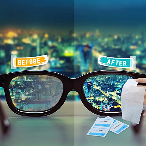 BrillenputztÃ¼cher: MOSSLIAN (240 StÃ¼ck ReinigungstÃ¼cher+2 Mikrofasertuch) Mikrofaser Feuchte Brillenputztuch Pre-Moistened Cleaning Cloth Wipes fÃ¼r die Reinigung von GlÃ¤sern, Brille, iPad, Tablets, Notebook, Touchscreen Display, Smartphone, Glas