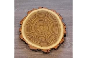 GTK - GEWEIHE & TROPHÄEN KRUMHOLZ 1 placa de acacia para trofeo, placa para árbol, AF 14,5 cm