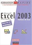 Image de Formation rapide : Excel 2003 - Notions de base