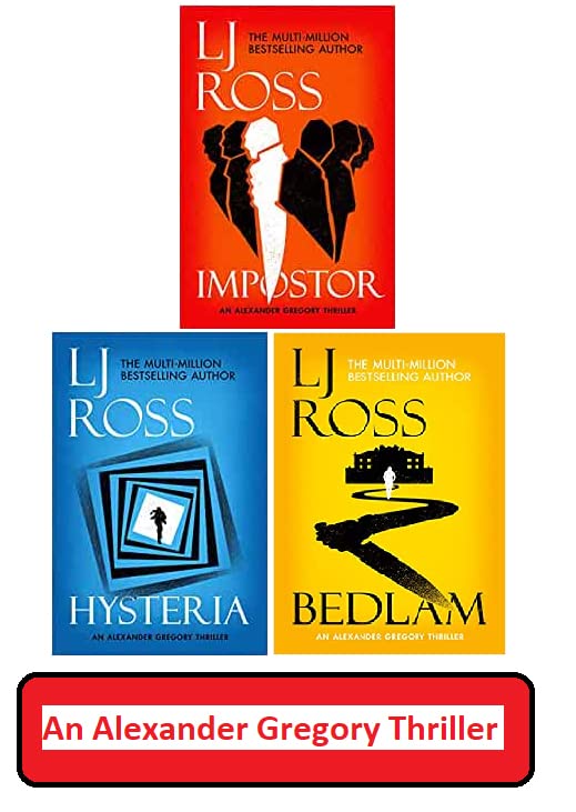 The Alexander Gregory Thrillers 3 Books Collection Set By LJ Ross
