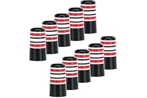 DONGKER Viroles Coniques Golf,10 Pièces Embouts de Fer de Golf,Embouts de Club de Golf Compatibles avec Arbre Parallèle de 0.370 Pouces