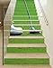 Produktbild 3D Treppenaufkleber Set 18cm x 100cm Sport Golf Schläger Ball Gras Aufkleber Treppe selbstklebend Treppenhaus Bodenaufkleber wasserdicht Flur B1T371, Anzahl Stufen:6 Stufen