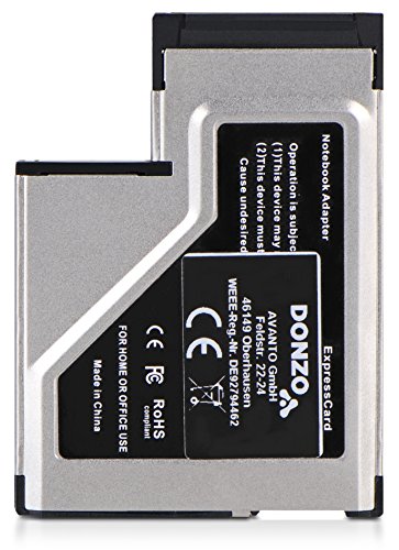 DONZO LT236 Express Card zu 1 Port USB 3.0 & ESATA 54 mm Adapter mit ASM1042+1153E Chipsatz - 4