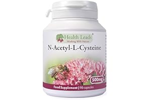HEALTH LEADS ...WORKING WITH NATURE N-Acetyl-L-Cysteine (NAC) 500mg x 90 Capsules - Magnesium Stearate Free