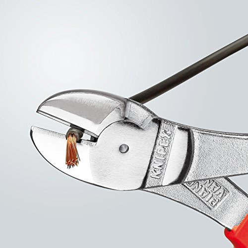 Knipex 74 05 160 – Kraft-Seitenschneider für 20 % Kraftersparnis, 160 mm - 3