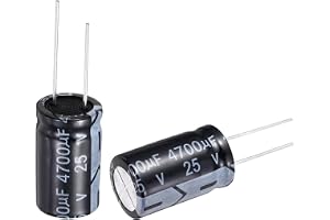 Kvartsman 4700uF 25 V 16 x 25 mm elektrolytisk kondensator 10 stycken