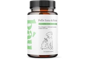 BÀU Integratore Dermatite Cane Rimedi Anti-Prurito, Alleviano il Prurito Cane e Gatto, Ingredienti Naturali per la Salute e la Pelle del Cane, 90 Compresse