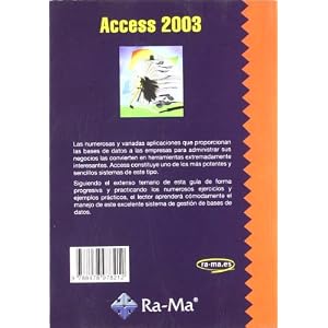 Guía de campo de Access 2003