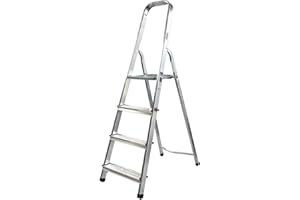 Homelux 825002 Escalera Domestica, 4 Peldaños, 3.5 kg