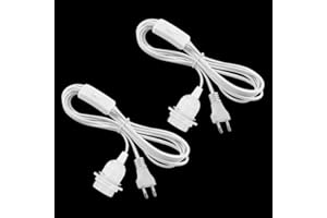 GIGIIS 2 Stück E27 Fassung Lampenfassung E27 230 V AC 50 Hz Renovierfassung mit 5M Lampenkabel Ein-Aus-Schalter E27 Sockel DIY Individuell Beleuchtetes Dekor Oder Kleine Lampen