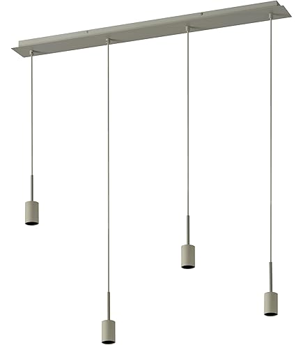 OSRAM Vintage Hanglamp Beige - Retro Design Met 2m Textielkabel Voor Woonkamer
