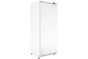 METRO Professional Tiefkühlschrank GFR4600, Metall/ABS, 511 L, statische Kühlung, 145 W, 7 Einlegeböden, weiß