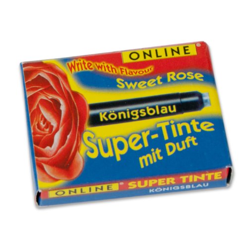 Online 17031 – Tintenpatronen mit Rosen-Duft, 9 Pack, blau - 2