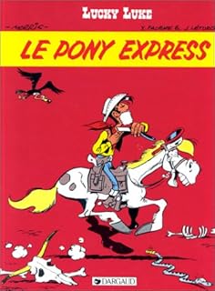 jaquette livre Lucky luke, n° 59 : Le pony express