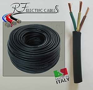 Cavo Elettrico H07RN-F 3G1,5mm² In Gomma - 50m Flessibile Per Interno/Esterno Professionale - Foto 6