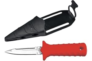 SEAC Samurai, Scuba Diving Knife with 7 cm Stainless Steel Blade
