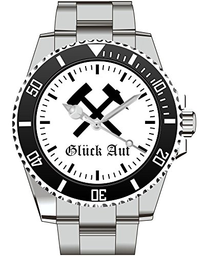Kiesenberg Bergbau Bergmann Ruhrpott Geschenk Geschenkidee Quarzuhr Uhr 1420 Kiesenberg Bergbau Bergmann Ruhrpott Geschenk Geschenkidee Quarzuhr Uhr 1420