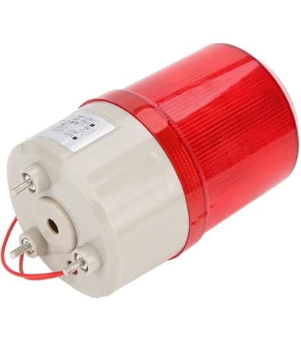 Wassermelder Mit Akustischem & Visuellem Alarm - 115 DB, DC 12V/24V, LED-Blitzlicht, Für Brandschutz In Wohnung & Gewerbe