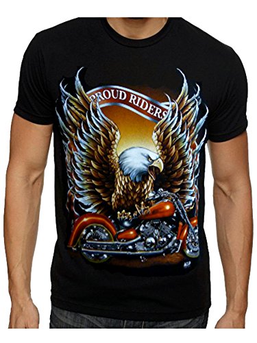 Eagle para Hombre American para Moto T-Shirt los usuarios más exigentes de Pavos Reales